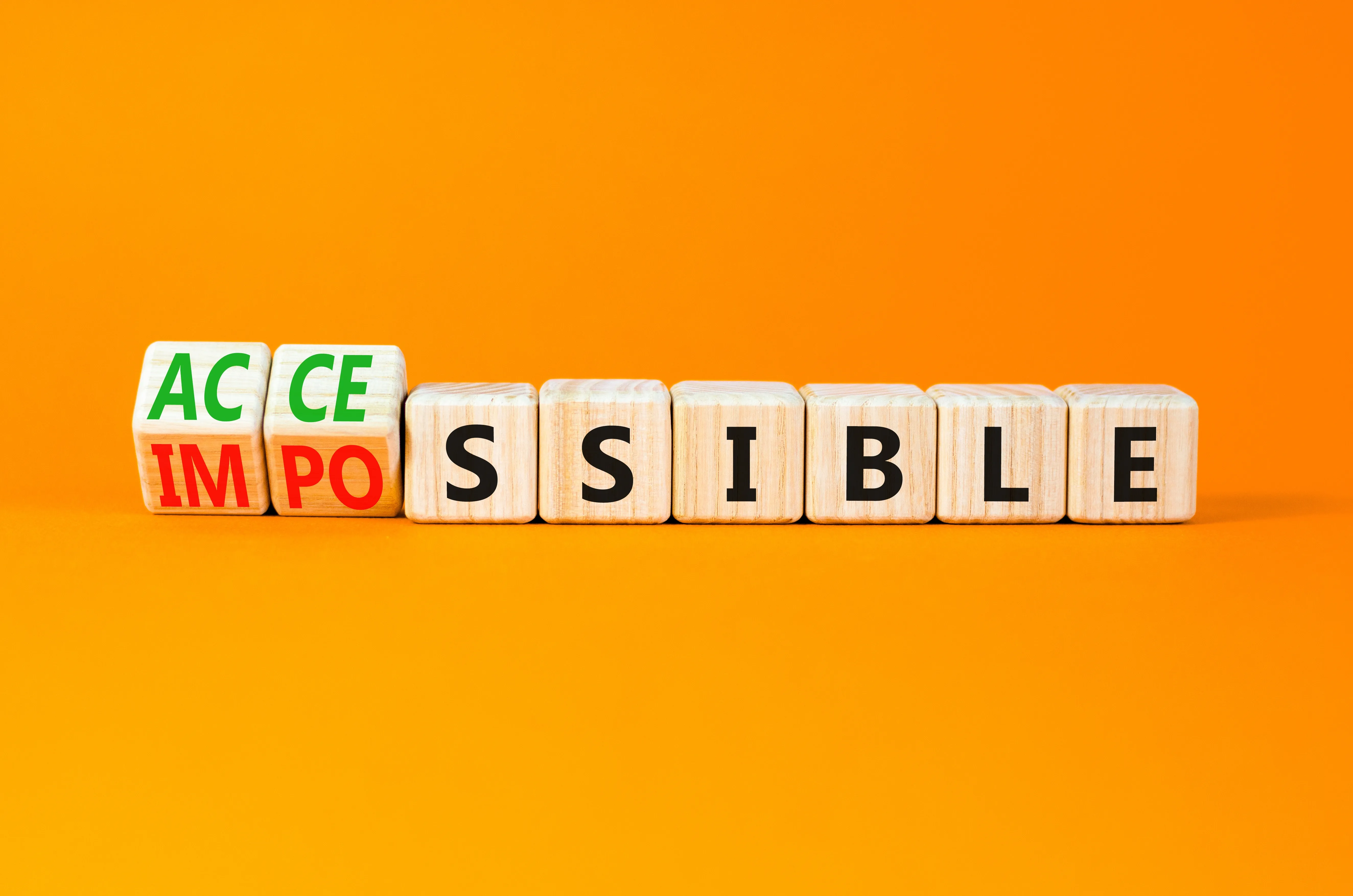 Image illustrant que "Accessible n'est pas impossible"