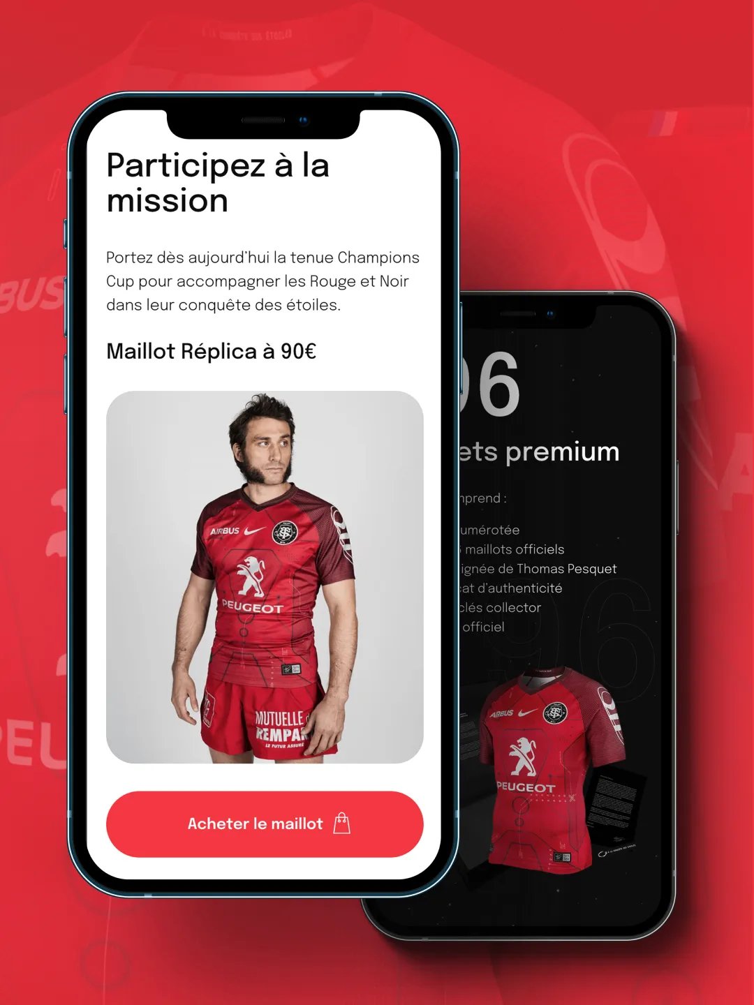 E-commerce Stade Toulousain sous PrestaShop, boutique rugby en ligne